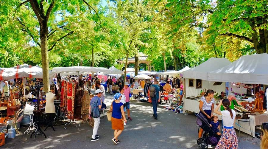 Flohmarkt Bürkliplatz, Zürich