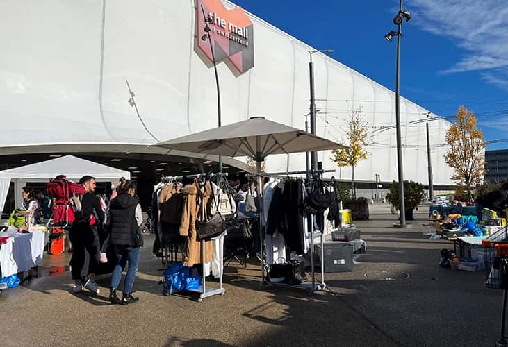 Flohmarkt Mall of Switzerland Ebikon, Luzern