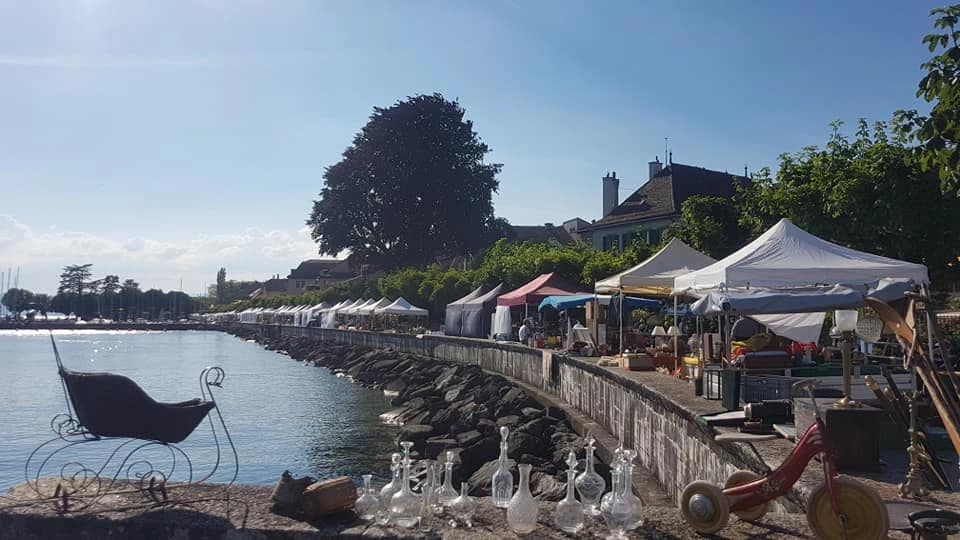 Brocante de Lutry — Flohmarkt in Lausanne