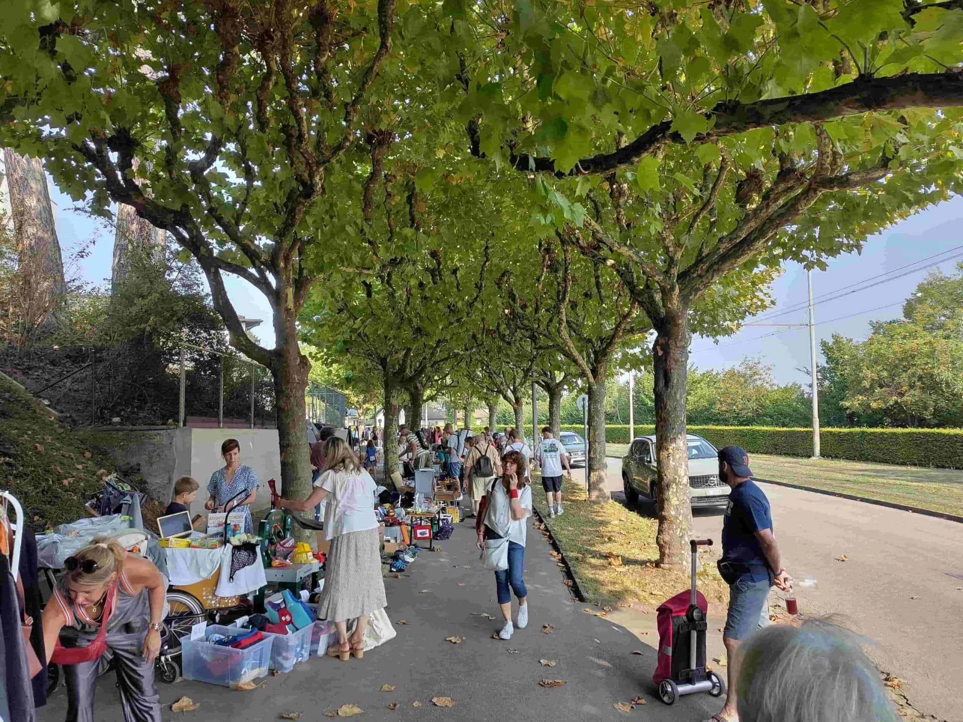 Flohmarkt Bruderholzallee — Flohmarkt in Bâle