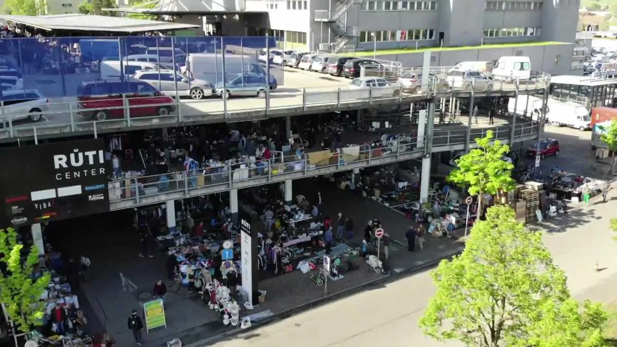 Flohmarkt Rueticenter Pratteln, Basel
