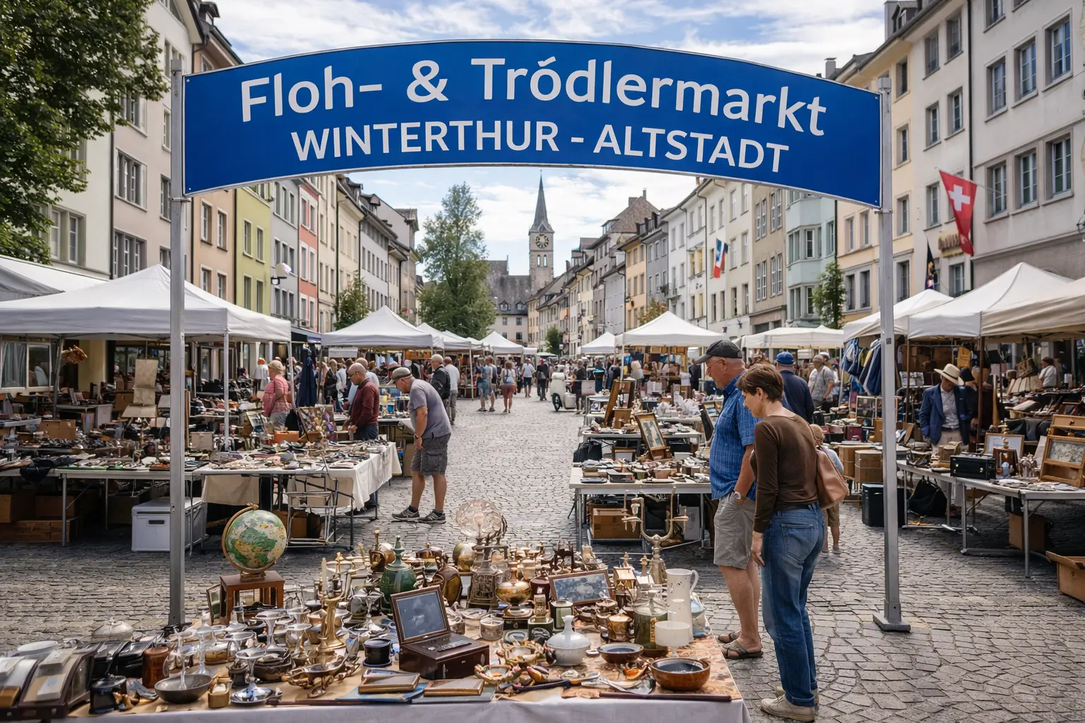 Floh- und Trödlermarkt Winterthur Altstadt, Winterthur
