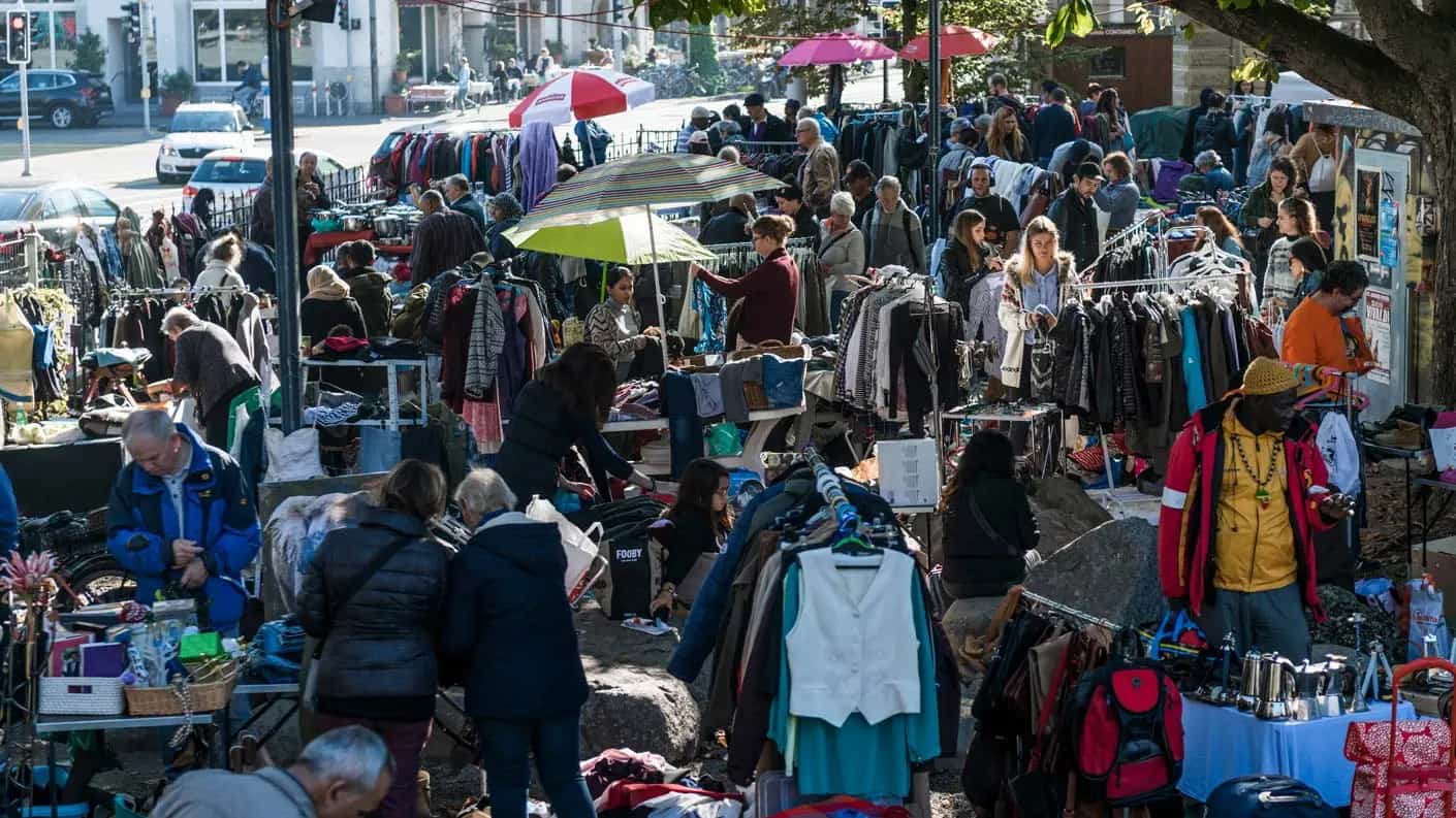 Flohmarkt Kanzlei - Marché aux puces à Zurich