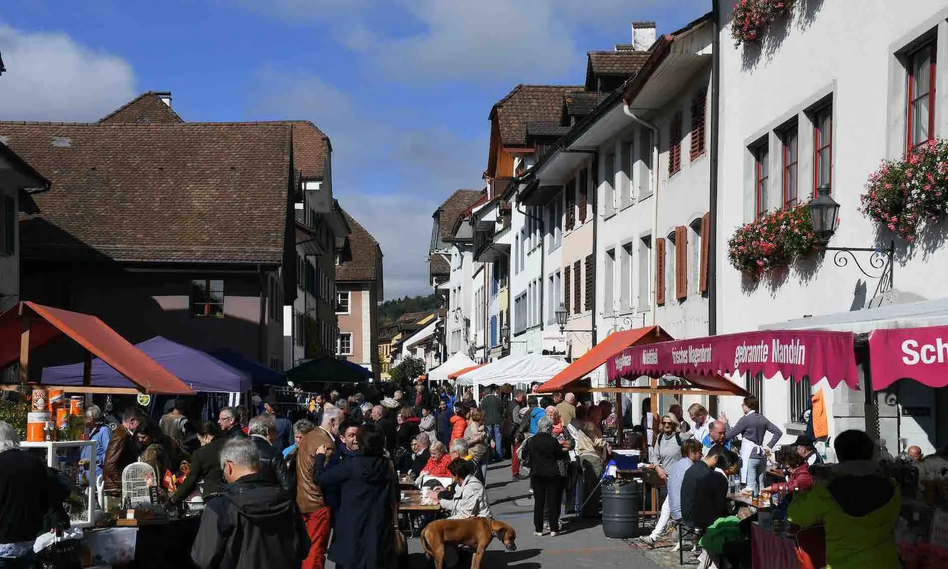 Floh- und Antiquitaetenmarkt Mellingen - Flohmarkt in Aarau