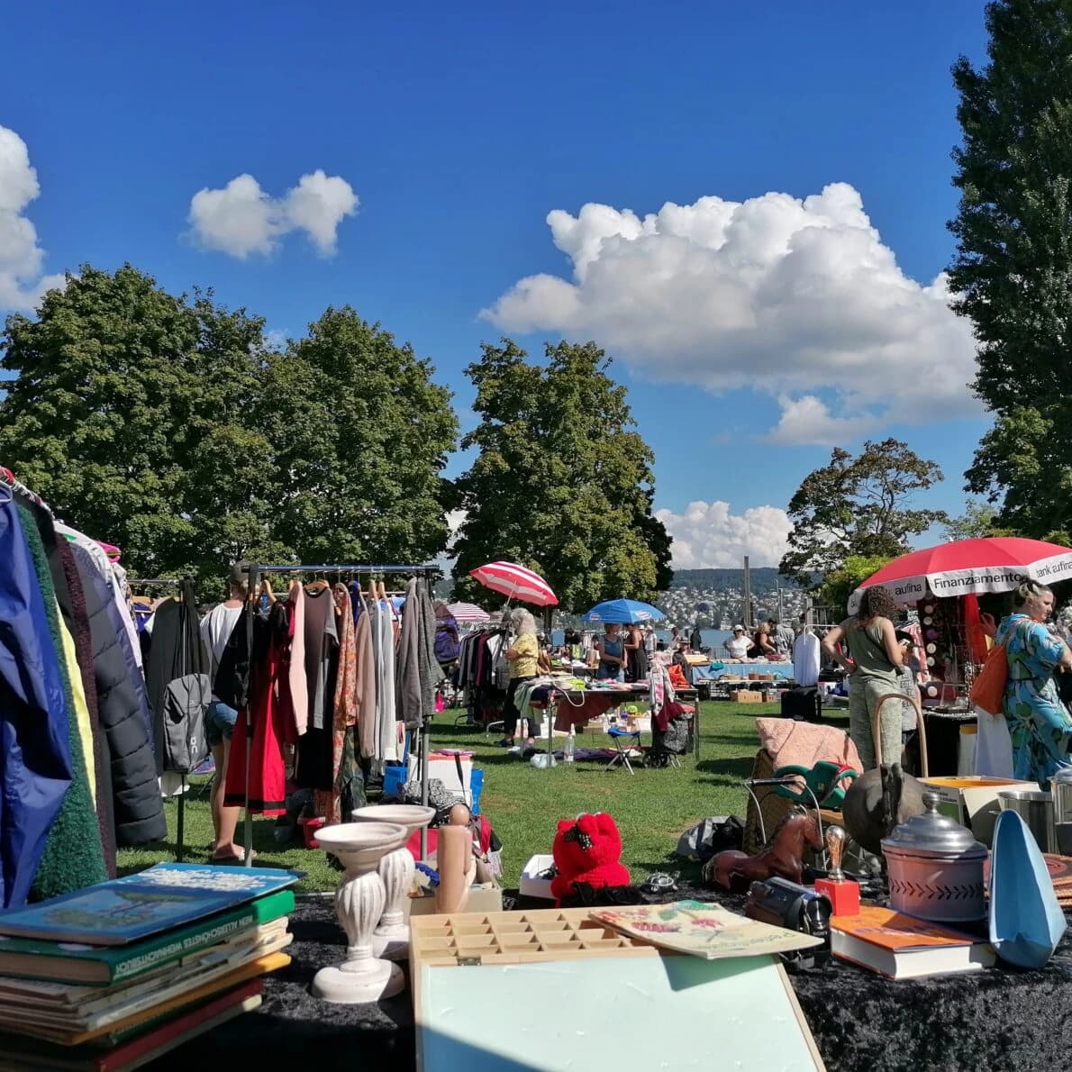 Flohmarkt für Erwachsene GZ Heuried, marché aux puces à Zürich