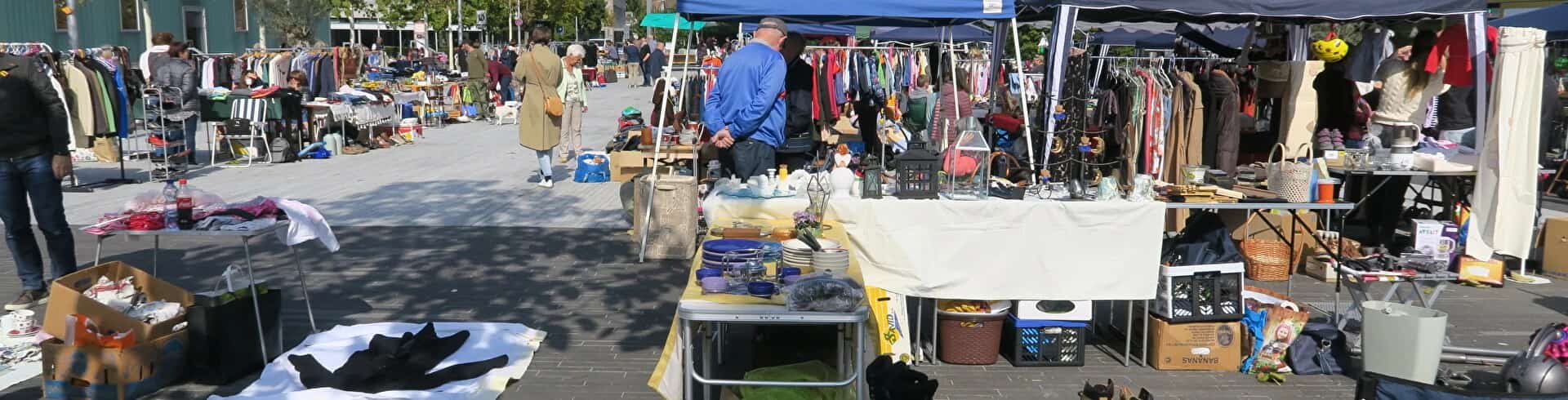 Klotener Flohmarkt - Flea market in Kloten