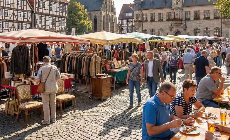 Flohmarkt Minigolf Lido Luzern - Mercatino delle pulci a Lucerna