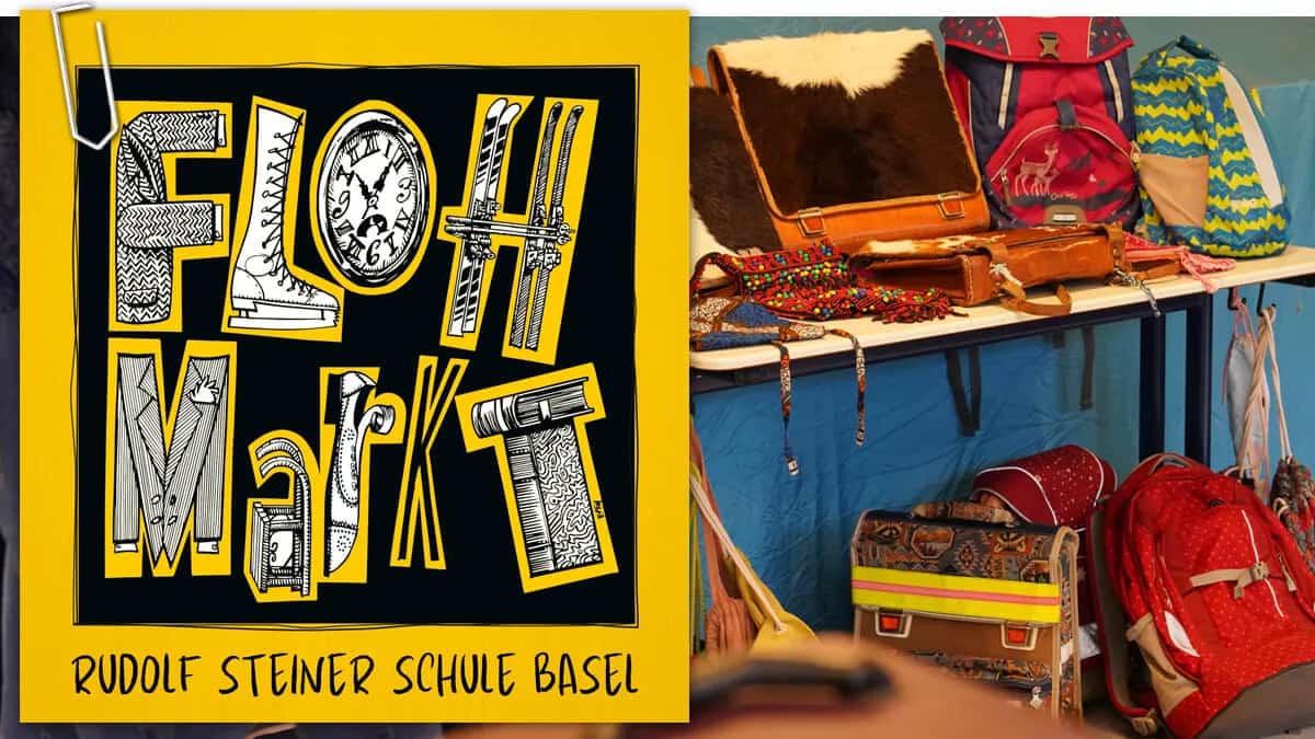 Flohmarkt Rudolf Steiner Schule Basel - Mercatino delle pulci a Basilea