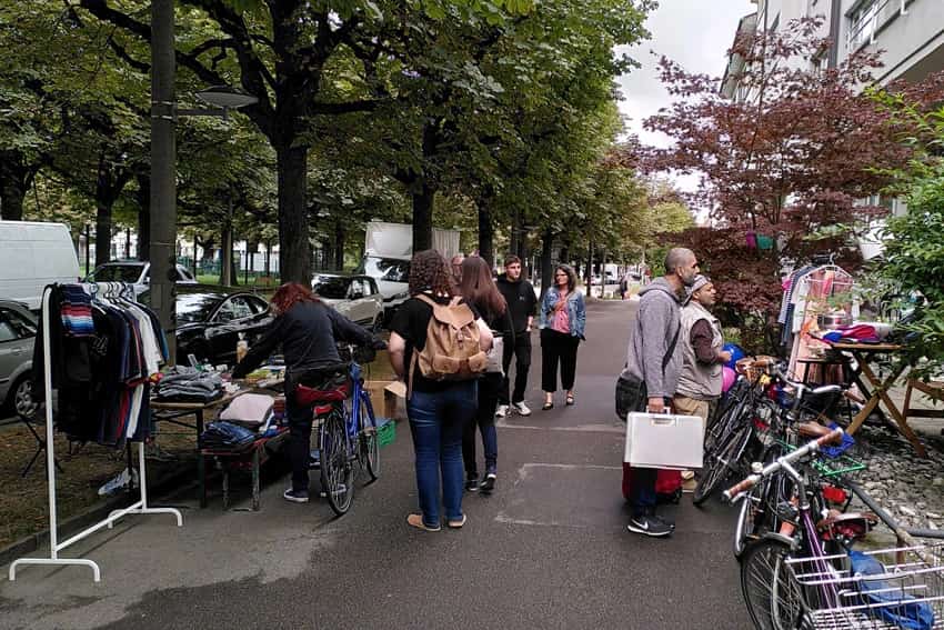 Quartierflohmarkt Bachletten - Flohmarkt in Basel