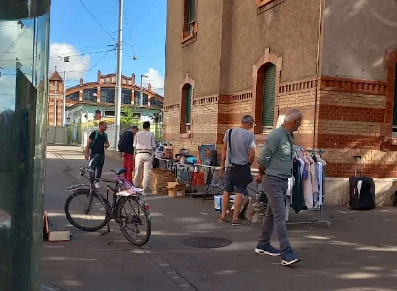 Quartierflohmarkt Klybeck/Kleinhüningen - Mercatino delle pulci a Basilea