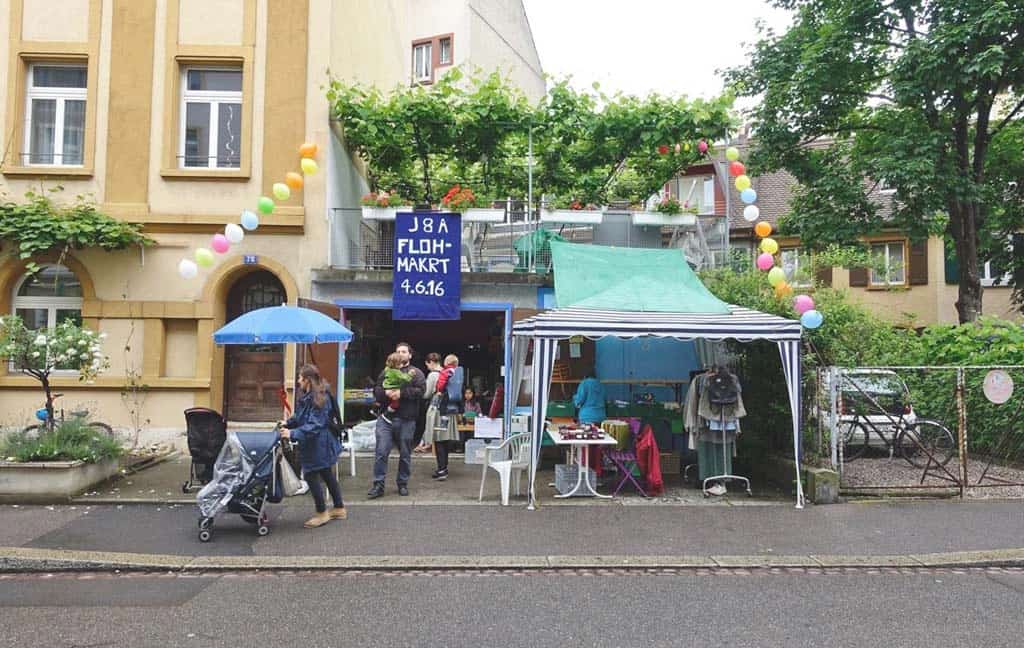 Quartierflohmarkt Matthäus - Flohmarkt in Basel