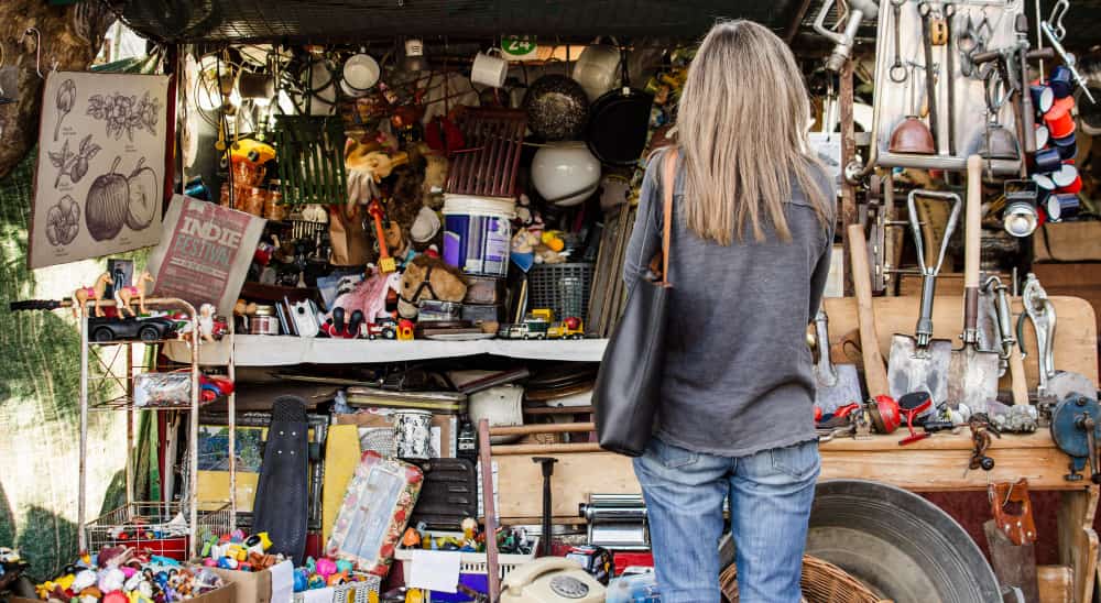 Vide-Grenier de la Sallaz - Flea market in Lausanne